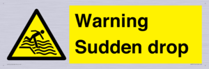 Warning Sudden drop